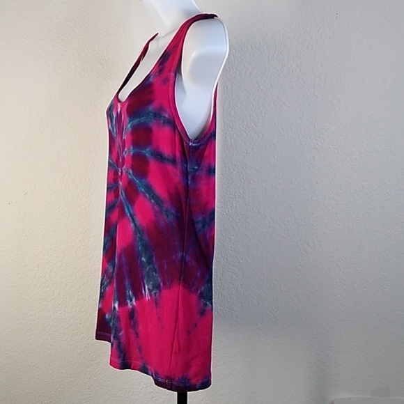 NEW St JOHN'S BAY TIE DYE W/T SHIRT LARGE - Picture 4 of 8